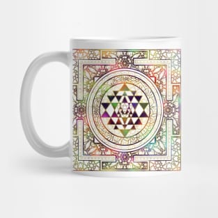 Colorful Sri Yantra  / Sri Chakra Mug